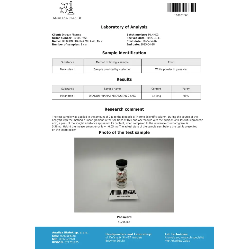 Melanotan 2 5mg