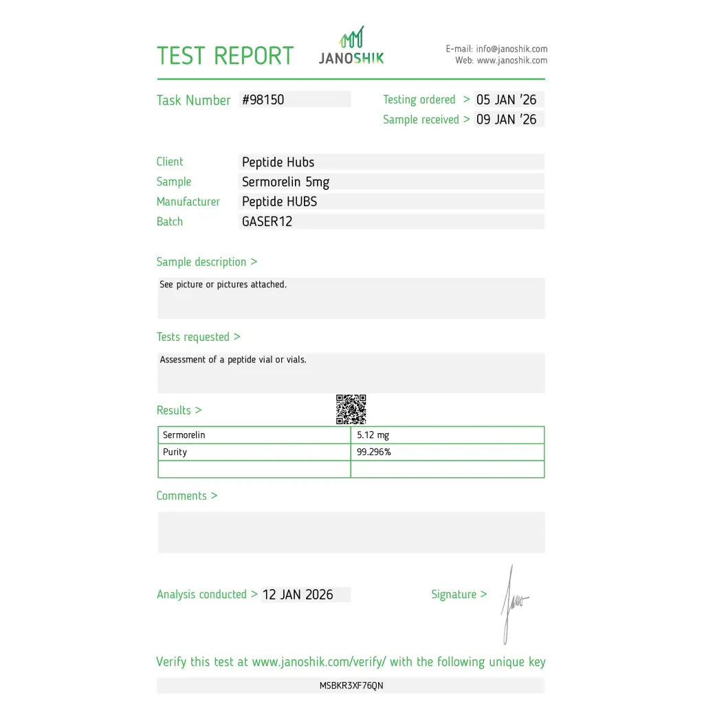 Sermorelin 5mg